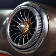 EQS Car LED Front Dashboard Air Condition Vent Outlet Turbo Interior For Mercedes Benz V Class EQV  