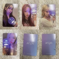 [OFFICIAL] aespa KARINA PC Lightstick POB Photocard Limited On Hand