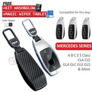 Sale! Mercedes Benz E Class W213 E200 E250 E300 E350 Mercy - Elegant Carbon Case Car Key Key