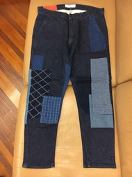 FDMTL Fundamental patchwork pants 仿牛仔褲