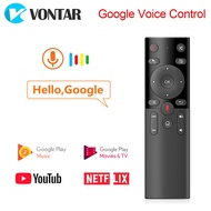 VONTAR H17 G20 Voice Remote Control 2.4G Wireless Air Mouse with IR Learning Microphone Gyroscope fo