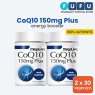 [PROMO] MegaLive CoQ10 150mg Plus Capsule 2 x 30’s