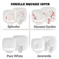 ! !! Corelle Square 16pcs