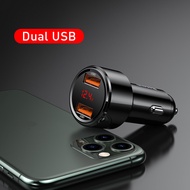 Baseus Quick Charge 4.0 3.0 Car Charger For Huawei iphone Xiaomi Mi 9 Redmi Note 7 Pro 45W PD Fast Phone Charger in car AFC SCP For Huawei P30