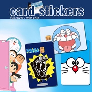 DORAEMON CARD STICKER - DORAEMON KAD STICKER - ANIME STICKER - ACCESS CARD SKIN COVER