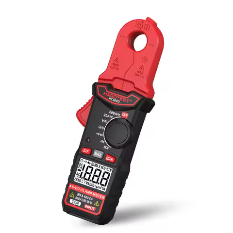 2026 New Upgrade HABOTEST HT200D HT2000A Digital Clamp Multimeter True RMS NCV 2000 Counts 200A 600V