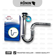 MULLER Sifon angsa stainless avur wastafel sivon saringan afur
