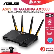 ASUS Router TUF Gaming AX3000 Dual Band WiFi 6 (802.11ax) Gaming Router, dedicated gaming port, prio
