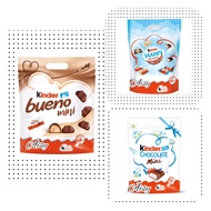 PROMOSI HEBAT  Kinder Bueno Mini T68 (400g) Kinder Happy Moments T56 (337g)&amp; Kinder Chocolate  Mini T72 (460g)