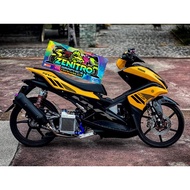 NVX 155 MALAYSIA x THAI TRANSPARENT DECALS FOR AEROX V1