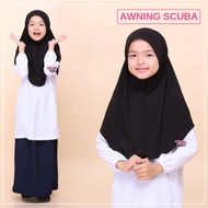 Tudung Sekolah Awning Scuba
