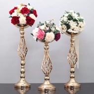 Wedding Vase Props Mermaid Gold Candlestick Main Table Vase Set Wedding Vase Candle Holder