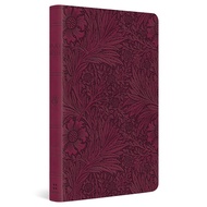 ESV Large Print Value Thinline Bible (TruTone, Raspberry, Floral Design): Holy Bible, ESV