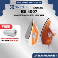 [FREE BUBBLE WRAP] Electrolux ESI-4007 1600W Non Stick EasyLine Soleplate Steam Iron ESI4007 4007