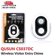 QUSUN CS037DC Wireless Alarm Doorbell Motion Sensor Wireless Visitor Entry Chime
