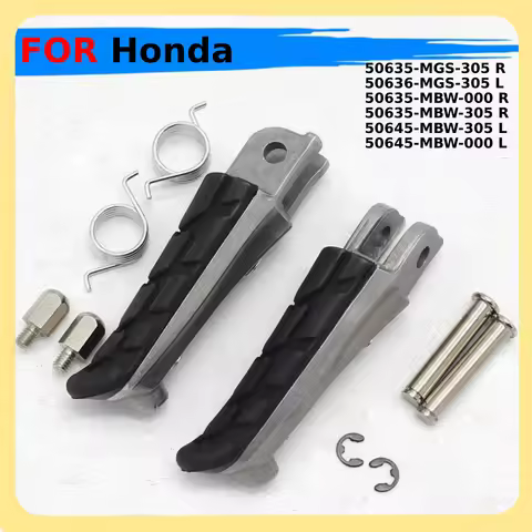 Motorcycle Footrests forward Foot pegs For Honda Hornet 600 250 VFR1200F CBR600F CBR600F4i CBR600F4
