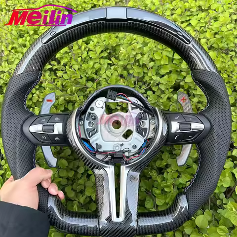 Carbon Fiber LED Steering Wheel for BMW X3 X4 X5 M2 M3 M4 M5 M8 F06 F07 F10 F12 F15 F16 F20 F22 F30 