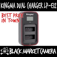 [BMC] KingMa LP-E12 LP E12 Battery Type-C USB LCD Dual Slot Charger (Canon EOS 100D M2 M M50 Mark II M50 M200 M100 M10)