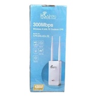 HSAirPo CPE200-4G-LTE CPE AP 4G LTE Outdoor Wireless 2.4ghz 300Mbps