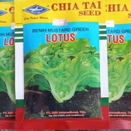langsung proses Benih Sawi Hijau Pahit LOTUS 50 Gram Cap Kapal