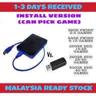 [PLUG N PLAY]Hard Disk Hdd / Ssd + Free PS3 Games (jailbreak)