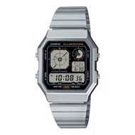[UNISEX] Casio Vintage Stainless Steel Watch [A130WE-1ADF]