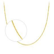 CHOW TAI FOOK 999 Pure Gold Chain Necklace - R25812
