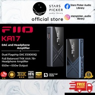 (PM for Best Price) Fiio KA17 Portable DAC and Headphone Amplifier - Dual ES9069Q DAC PCM 768kHz 32b