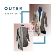 Outer Patchwork Batik Bali mix Tenun Lurik Etiesta