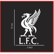 CAR STICKER/STICKER KERETA ( LIVERPOOL FC ( YNWA)