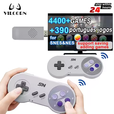Video Game Console Wireless HDMI-compatible everdrive For SNES NES 16 Bit 8 bit Retro HD TV Game Sti