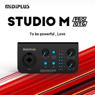 MIDIPLUS STUDIO-M PRO OTG Version Sound Card Computer External Anchor Live Recording Singing Sound C
