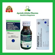 Paratusin Tablet (Strip 10tablet) - Paratusin Sirup Obat Batuk / Flu Pilek / Panas Demam Anak / Dewa