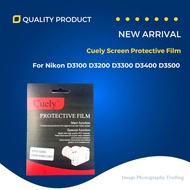Cuely Screen Protective Film For Nikon D3100 D3200 D3300 D3400 D3500