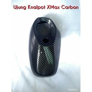 Xmax Carbon Exhaust End Cover Yamaha Xmax Carbon Exhaust End Cap