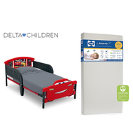 迪士尼反斗車王 - 美國 Delta Children 反斗車王幼童床架 + 美國製 Sealy Butterfly 幼童床褥套裝