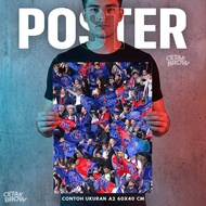 PSG Legend Pauleta The Eagle of Azores Classic Goal Celebration Nostalgic Art Poster Can Print Custo