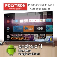 Promo smart tv led Polytron 40 inch android digital Berkualitas