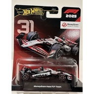 Hot wheels [PREMIUM] 2025 FORMULA 1 - MoneyGram Haas F1 team