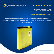 DSTE® 1000mAh NB-6L NB6L Camera Battery For Canon PowerShot SX170 IS SX240 HS SX260 HS SX270 HS SX28