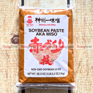 (Aka Miso / Red Miso) Tương Miso Đỏ Nhật Bản Miko Brand (Shinsyu-ichi Miso) 1KG - Tương đậu lên men