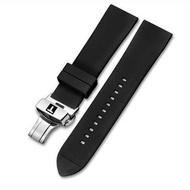 Tissot watch strap mens original 1853 Junya Duluer Le Locle Carson Speed ​​butterfly buckle silicone