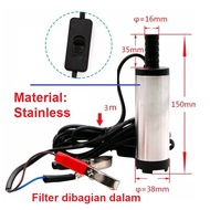 Small Portable Mini Submersible Water Pump 12V Diesel Pump Mini Oil Oil - 12V Water Pump