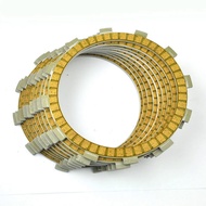 9Pc Motorcycle Friction Clutch Disc Plates For Honda VF1000 Interceptor 1000 84-86 VT1100 C Shadow 9