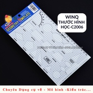 Geometry Ruler C2006, Technical Drawing Ruler, Geometry Ruler C-2006 [Tam Tam]