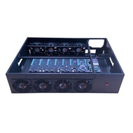 B75/B85Eight-Card Chassis Multi-Graphics Card Motherboard Platform Barebone System Four-Sided Foldin