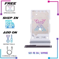 Sim Tray Sim Slot Holder Sim Adapter Compatible For SAMSUNG S21 FE 5G G990E