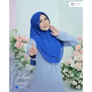 double seller antem bergo Jilbab Zahwa best Ori layer pet Daffi hijab