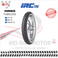 IRC NR 65 MOTORCYCLE TIRES SIZES 275-18, 300-18 & 100/ 90-18 TUBETYPE