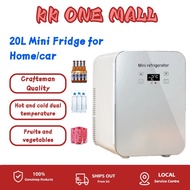 SG 6L/8L/15L/20L Mini Fridge With Led Lights Mirror Skin Care Refrigerator Portable Freezer Hot And 
